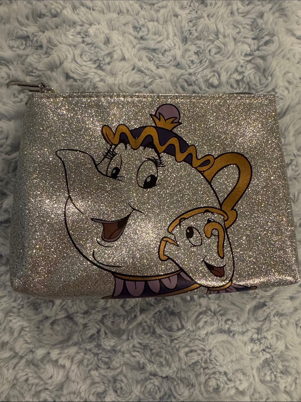 Danielle Nicole Disney Mrs. Potts and Chip Makeup Bag